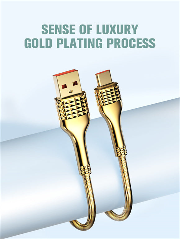 30W Woven Aluminum Foil USB3.0 Data Cable LS651 LIGHTNING 30W Woven Aluminum Foil USB3.0 Data Cable LS651 LIGHTNING